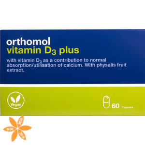 Ортомол Orthomol Vitamin D3 Plus - зміцнення кісткового скелета та структури кісток
