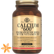 Солгар Кальций 600 из раковин моллюсков