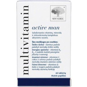 Мультивітамін Актив вітаміни для чоловіків