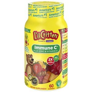 Lil Critters, Immune C плюс цинк и витамин D